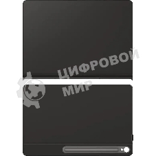 Чехол Samsung для Samsung Galaxy Tab S10 FE+ Smart Book Cover поликарбонат/полиуретан черный (EF-BX620PBEGRU)