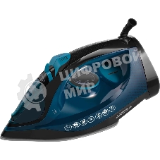 Утюг Aresa AR-3127 синий/черный, 2700 Вт, 45 г/мин, 145 г/мин, 320 мл