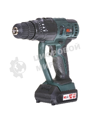 Дрель-шуруповерт Klpro KLMS18-20, 18 В, 2 Ач, 28 Нм, щеточный, ударный