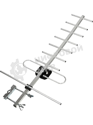 Антенна телевизионная Hyundai H-TAE140 11дБ пассивная серебристый