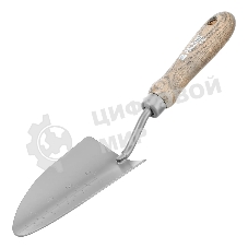 Совок посадочный широкий Palisad LUXE 85х330 мм, стальной, рукоятка из ясеня