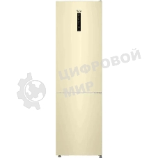 Холодильник Haier CEF538CCG бежевый двухкамерный 263/105л морозилка снизу, No Frost