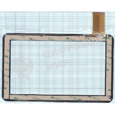 Сенсорное стекло (тачскрин) WJ518-FPC v2.0, черное