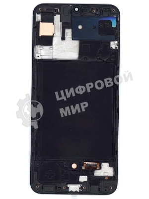 Дисплей для Samsung Galaxy A30S SM-A307F в сборе с тачскрином и рамкой (TFT), черный