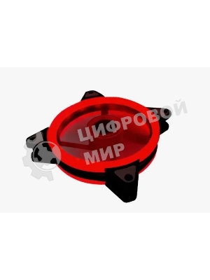 Вентилятор для корпуса Gembird черный, 120 мм, 1200 об/мин, 20.5 дБ, 3 pin