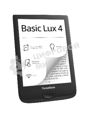 Электронная книга PocketBook 618 Basic Lux Ink черный (PB618-P-WW)