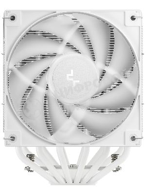 Кулер для процессора DEEPCOOL AG620 WH ARGb V2 LGA20XX/1700/1200/115X/AM5/AM4 (9шт/кор, TDP 260W, PWM, ARGb DUAL Fan 120мм, 6 тепл. трубок, белый) RET