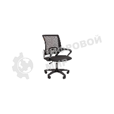 Кресло Chairman 696LT N TW-01 черный, ткань, 120 кг, механизм качания