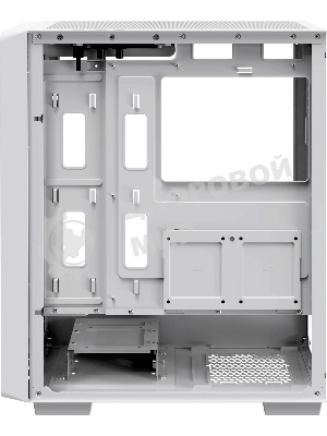 Компьютерный корпус Ocypus Gamma C60 WH ATX/win/white/no PSU/Tempered Glass