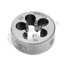 Плашка Сибртех М18x2,5 мм