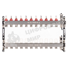 Коллектор Royal Thermo нерж. в сборе с расходомерами 1