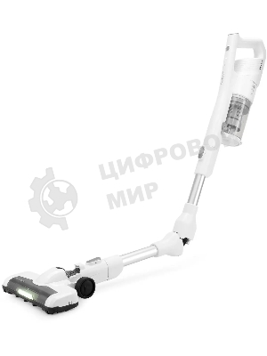 Пылесос вертикальный Coolfort CF-3004 белый, питание от аккумулятора, 150 Вт, уборка сухая, пылесборник 0,5 л, работа от АКБ max 30 мин.