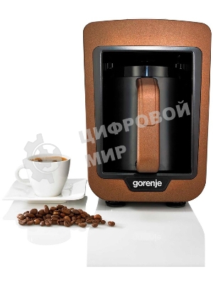 Кофеварка Gorenje ATCM730T медный/черный, исп. кофе - молотый, 0.27 л, 730 Вт.