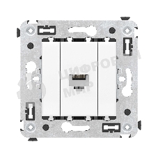 Розетка компьютерная DKC 4400663 1-м СП Avanti 