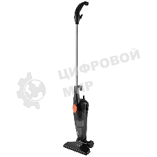 Пылесос вертикальный BBK BV2900 черный/оранжевый, питание от сети, 170 Вт, уборка сухая, пылесборник 0.8 л