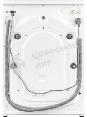 Стиральная машина Weissgauff WM 45106 Steam белая, загрузка фронтальная 6кг, 1000 об/мин., класс: A+