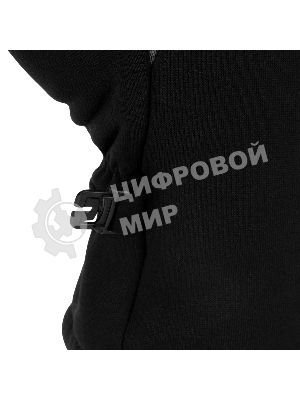 Перчатки универсальные Denzel 68087 искусственный мех, работа с сенсорным экраном, размер 9