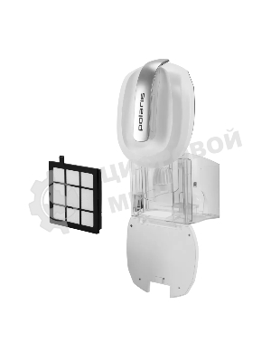 Пылесос Polaris PVC 1909 белый, 650/2200 Вт, уборка сухая, пылесборник контейнер 3 л