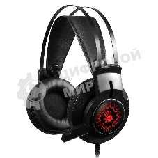 Гарнитура Bloody J437 чёрный, проводная, подсветка