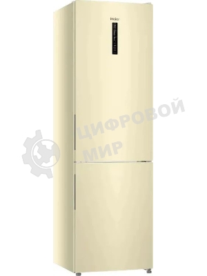 Холодильник Haier CEF538CCG бежевый двухкамерный 263/105л морозилка снизу, No Frost