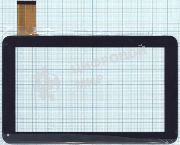 Сенсорное стекло (тачскрин) WJ518-FPC v2.0, черное