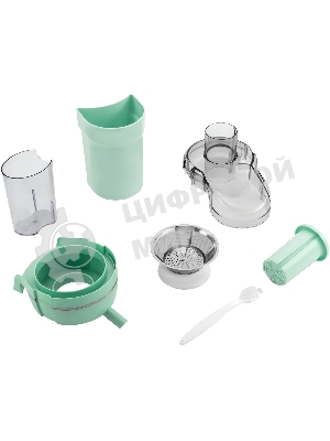 Соковыжималка Starwind SJ2326 бирюзовый, центробежная, 750 Вт, 400 мл, механическое