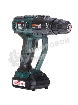Дрель-шуруповерт Klpro KLMS18-20, 18 В, 2 Ач, 28 Нм, щеточный, ударный