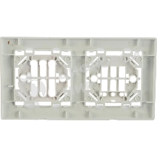 Рамка 2-м Минск горизонтальная белый Basic EKF ERM-G-302-10