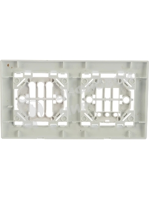 Рамка 2-м Минск горизонтальная белый Basic EKF ERM-G-302-10