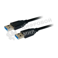 Кабель Bion удлинительный USB 3.0 AM/AM, 3 м, черный BXP-CCP-USB3-AMAM-030M