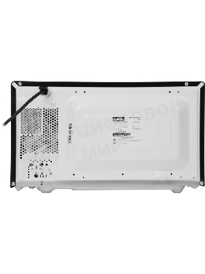 Микроволновая печь Galanz MOG-2009MB черный, 20 л, 700 Вт, переключатели - поворотный механизм