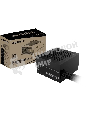Блок питания Gigabyte ATX 650W GP-P650SS 80 PLUS silver (20+4pin) APFC 120мм fan 5xSATA RTL