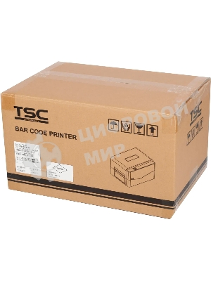 Принтер этикеток TSC TE200 термоперенос и прямая термопечать, 203 dpi, 152 мм/сек, USB, черный