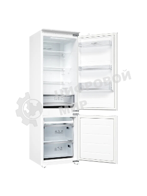 Встраиваемый холодильник Kuppersberg RBN 1761, High-Tech, ВхШхГ 178.5х54х55 см, объем 274 л, инверторный компрессор, электронное управление, скользящее крепление фасада, No Frost, LED освещение, супер заморозка, энергоэффективность А++