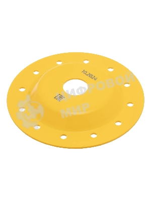 Чашка твердосплавная зачистная Denzel 125 мм, плоская, крупное зерно #8