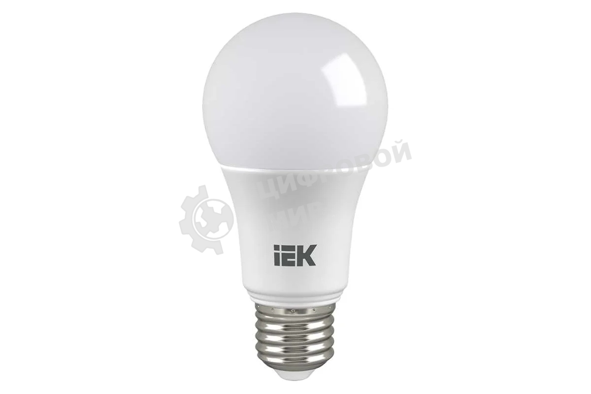 Лампа cветодиодная IEK LLE-A60-13-230-30-E27 ECO A60 шар 13Вт 230В 3000К E27