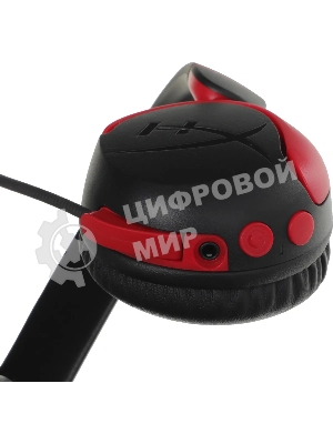 Наушники с микрофоном HyperX Cloud Mini черный/красный накладные BT оголовье (7G8F1AA)