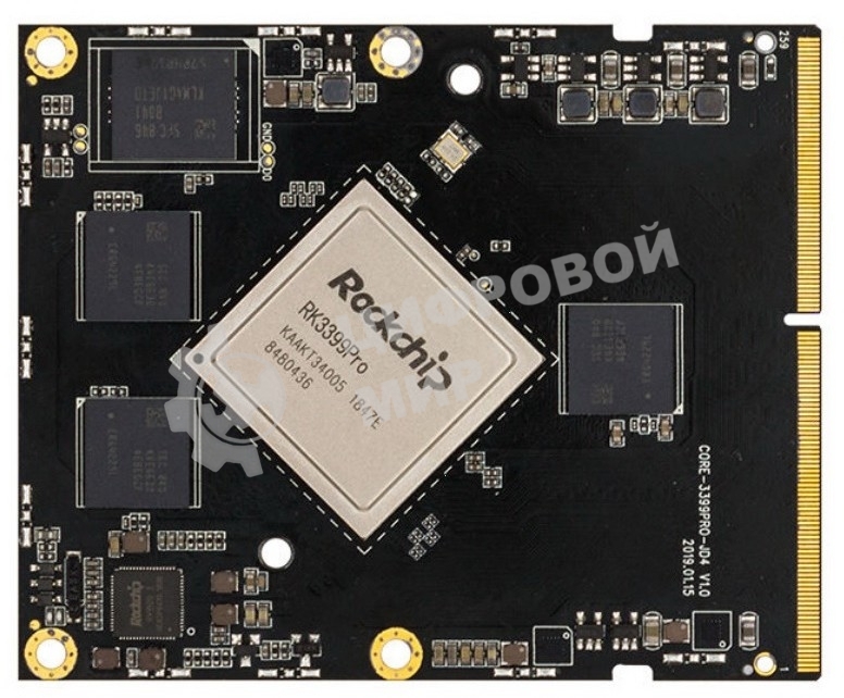 Одноплатный компьютер Firefly Core-3399Pro-JD4 3G/16G