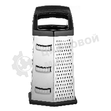 Терка LARA LR07-53 6 поверхностей, высота 23 см, нерж. сталь, нескользящее основание, ручка