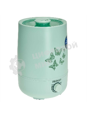Увлажнитель воздуха DELTA LUX DE-3704 мятный, 30 Вт, 4 л, ультразвуковой, ароматизация