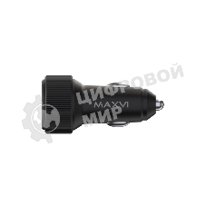 Автомобильное зарядное устройство Maxvi CCM-MS605PD 66W 6A (2xType-C, QC3.0 PD3.0) черный