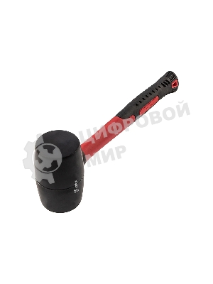 Киянка резиновая Matrix 11193 680 г, черная резина, фибергласовая рукоятка