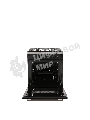 Плита газовая Gefest ПГ 6500-04 0169 черный, конфорок 4 шт, духовка 52 л, 60 см x 85 см x 60 см