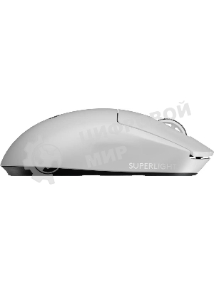Мышь беспроводная Logitech G PRO X SUPERLIGHT 2 белый, 32000 dpi, радиоканал, USB, кнопки - 5