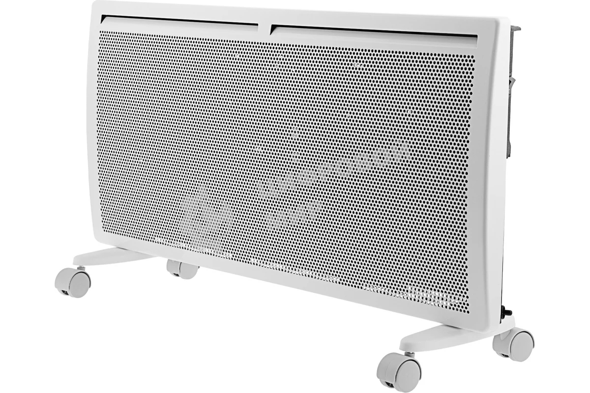 Конвектор электрический гибридный Denzel HybridX-2000 белый, 2000 Вт, 30 м2, термостат, дисплей