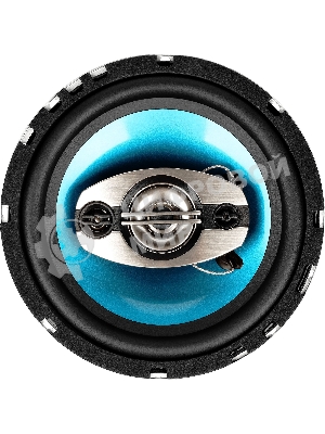 Колонки автомобильные Ural Бирюза АС-Б1647, 140Вт, 92дБ, 4Ом, 16.5 см, (6 1/2 дюйм), 2 шт, коаксиальные, четырехполосные