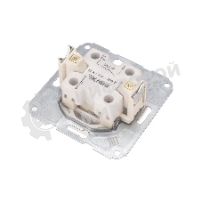 Выключатель м1кл с/у 10А мех. белый Kranz (1/10/120)