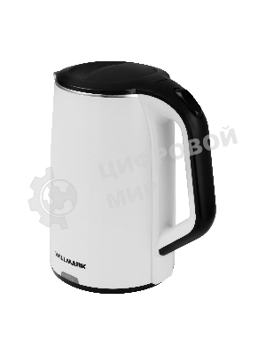 Чайник электрический Willmark WEK-2012PS белый/черный, 2.0 л, 2000 Вт