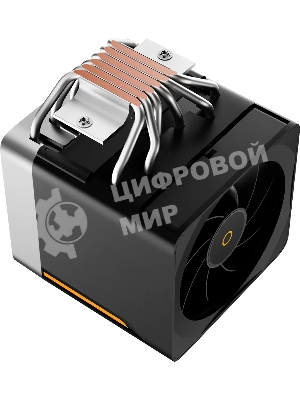 Кулер для процессора Ocypus Delta A62 EX BK Digital, 2x120мм ARGB FAN, Top Display Panel, 6 HEAT PIPES, 4-PIN PWM, 600-1800 RPM, 31DBA, HYDRO BEARING, LGA115X/1200/1700/18XX, AM4/AM5