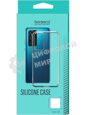 Чехол (клип-кейс) BoraSCO для Apple iPhone 13 Pro прозрачный